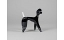 Figurka Pudel - czarny
