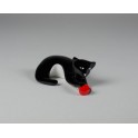 Figurka Kot z czerwoną piłką