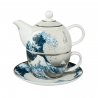Zestaw Tea For One 15 cm 0,35 l - Wielka Fala Great WaveHokusai Katsushika Goebel 67013531