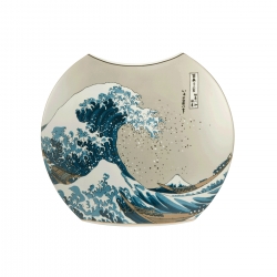 Wazon 20 cm Wielka Fala, Great Wave - Katsushika Hokusai