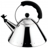 Czajnik 2 l czarny z gwizdkiem ptaka - Michael Graves Alessi 9093 B