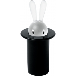 Pojemnik na wykałaczki Magic Bunny czarny - Stefano Giovannoni