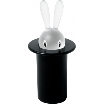 Pojemnik na wykałaczki Magic Bunny czarny - Stefano Giovannoni Alessi ASG16 B