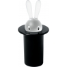 Pojemnik na wykałaczki Magic Bunny czarny - Stefano Giovannoni Alessi ASG16 B