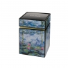 Pudełko na herbatę 11cm Pudełko na herbatę 11cm Lilie Wodne z Wierzbą Cloude Monet Goebel 67065061