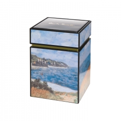 Pudełko na herbatę 11cm Ścieżka przez kukurydzę Claude Monet