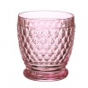 Szklanka do wody i koktajli różowa 10 cm - Boston Villeroy & Boch 11-7309-1414