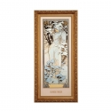 Obraz Zima - Cztery Pory Roku - Alfons Mucha