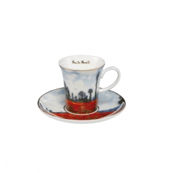 Filiżanka do espresso 7 cm Pole Maków - Claude Monet