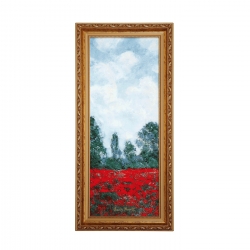 Obraz Pole Maków I 57 x 27 cm - Claude Monet