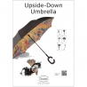 Suprella - parasol odwrotnie składany Patrząc w przyszłość - Billy The Artist Goebel 67080381