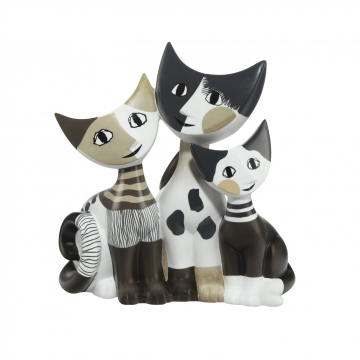 Figurka koty Tibaldo i jego rodzina 15 cm - Rosina Wachtmeister Goebel 31400441