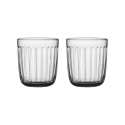 Zestaw 2 sztuk szklanek bezbarwnych 260 ml - Raami