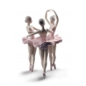Figurka Trzy Tancerki Baletowe 31 cm Lladro 01009286