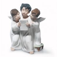 Figurka Śpiewające anioły 18 cm Lladró 01004542