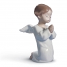 Figurka Modlący się aniołek 13 cm Lladró 01004538