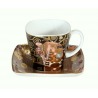 Filiżanka do espresso 6,5cm Spełnienie - Gustav Klimt 