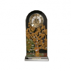 Zegar kryształowy 32cm Drzewo Życia - Gustaw Klimt