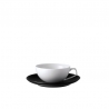 Filiżanka do herbaty 0,24l ze spodkiem TAC Gropius Black Rosenthal 11280 105000 14640 