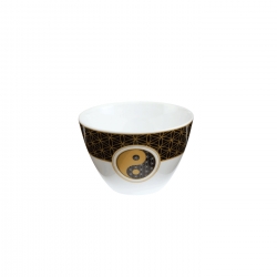 Świecznik - tealight Yin Yang Czarny 7,5 cm - Lotus