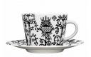Filiżanka do cappuccino ze spodkiem Iittala Taika, czarna