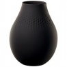 Wysoki wazon Perle 20 cm - Collier noir Villeroy & Boch 10-1682-5513