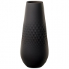 Wysoki wazon Carré 26 cm - Collier noir Villeroy & Boch 10-1682-5515