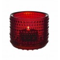 Świecznik - tealight Kastehelmi, czerwony