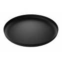 Okrągła taca do serwowania 35 cm czarna - Jasper Morrison