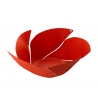 Misa na owoce Twist Again cerwona reliefowa 29 cm - Odile Decq