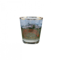 Świecznik - tealight 10 cm - Ścieżka przez Pole Maków - Claude Monet