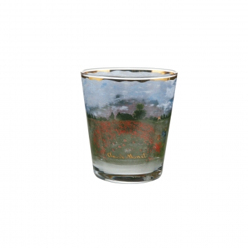 Świecznik - tealight 10 cm - Ścieżka przez Pole Maków - Claude Monet Goebel 66-900-42-1