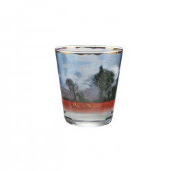 Świecznik - tealight 10 cm - Pole Maków - Claude Monet