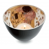 Świecznik - tealight 7,5 cm Pocałunek - Gustav Klimt Goebel 66522201