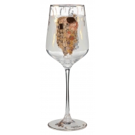 Kieliszek do wina 25 cm Pocałunek - Gustav Klimt Goebel 66-926-68-1