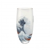 Wazon szklany 30 cm Wielka Fala, Great Wave - Katsushika Hokusai