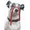 Figurka pies Jack Russell z lukrecją 34 cm Lladró 01009192
