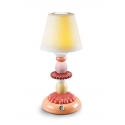 Lampa stołowa Lotus Firefly koral 28 cm - Lladro