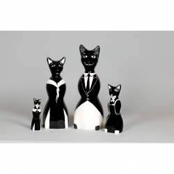 Figurki Rodzinka kotów - Adam Spała