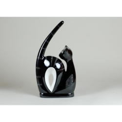 Figurka Kotka akrobatka czarna drapana - Adam Spała
