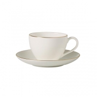 Filiżanka do kawy ze spodkiem 200 ml - Anmut Gold Villeroy & Boch 10-4653-1290