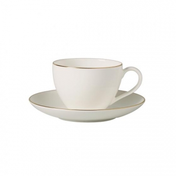 Filiżanka do kawy ze spodkiem 200 ml - Anmut Gold Villeroy & Boch 10-4653-1290