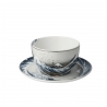 Filiżanka do herbaty 7 cm Great Wave II - Katsushika Hokusai Goebel 67-012-52-1