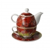 Tea For One Zakochaj się wśród maków 15 cm - Koty Rosina Wachtmeister Goebel 66860561