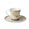 Filiżanka do kawy Pocałunek 8,5 cm - Gustav Klimt Goebel 67014011