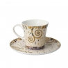 Filiżanka do kawy 8,5 cm Spełnienie - Gustav Klimt Goebel 67014021