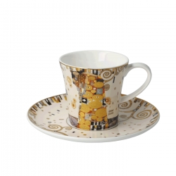 Filiżanka do kawy Spełnienie 8,5 cm - Gustav Klimt