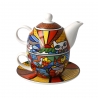 Tea For One Britto Garden 15 cm - Romero Britto Goebel 66452711