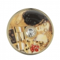 Broszka Pocałunek 5 cm - Gustav Klimt