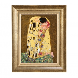 Obraz Pocałunek 34 cm - Gustav Klimt